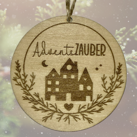 Weihnachtsdekoration, Holz, Anhönger