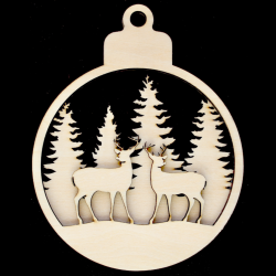Weihnachtskugel Motiv 4