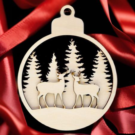 Weihnachtsdekoration, Baumschmuck,Holz