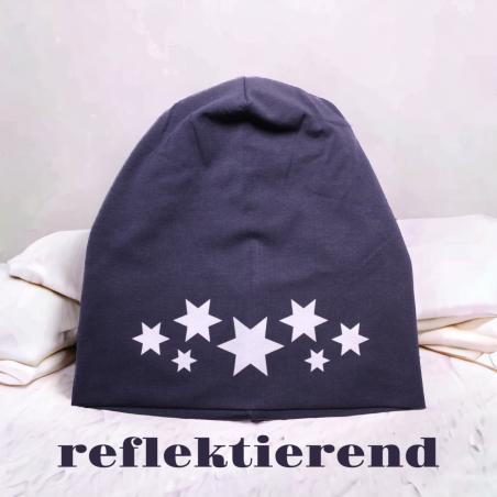 reflective beanie, reflektierende Mütze
