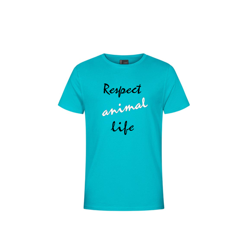 Men‘s  Shirt „Respect animal life“