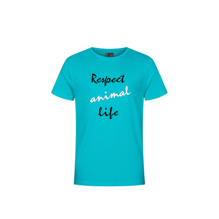 Men‘s  Shirt „Respect animal life“