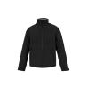Herren Softshelljacke, wasserdicht und atmungsaktiv mit Stehkragen