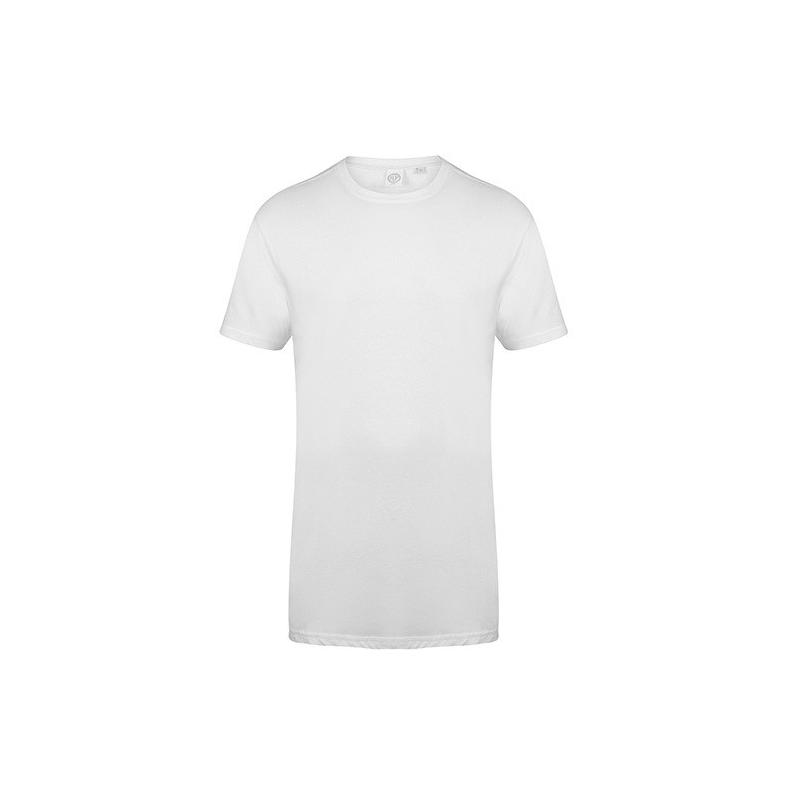 Men´s Longline T-Shirt With Dipped Hem