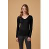 V-Neck Longsleeve Women indiv. Druck