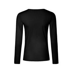 V-Neck Longsleeve Women indiv. Druck