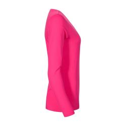 V-Neck Longsleeve Women indiv. Druck