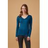 V-Neck Longsleeve Women indiv. Druck