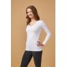 V-Neck Longsleeve Women indiv. Druck