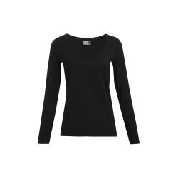 Slim Fit-T Longsleeve Women indiv. Druck