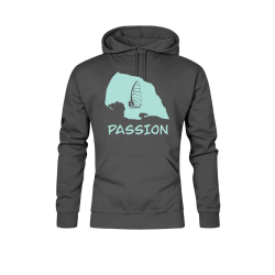 Hoodie „Fehmarn Passion“ - mint
