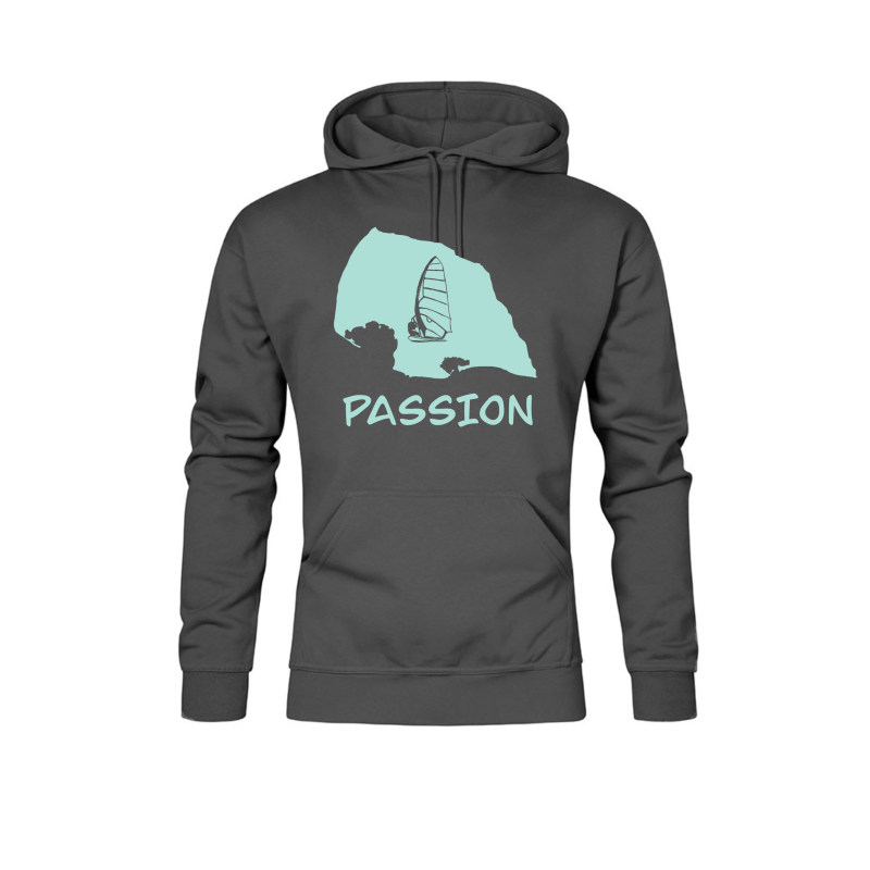 Hoodie „Fehmarn Passion“ - mint