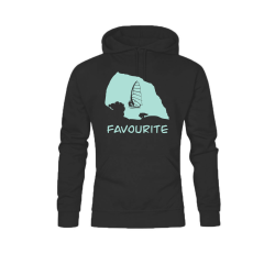 Hoodie „Fehmarn Favourite“ - mint